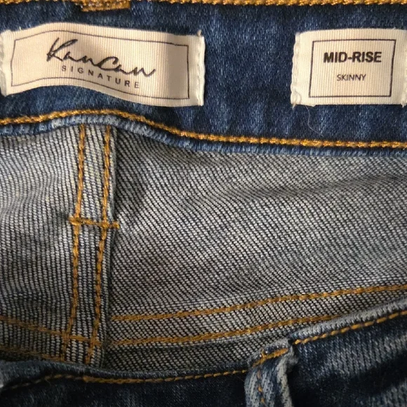 KANCAN  Distressed Blue Jeans - Picture 4 of 7